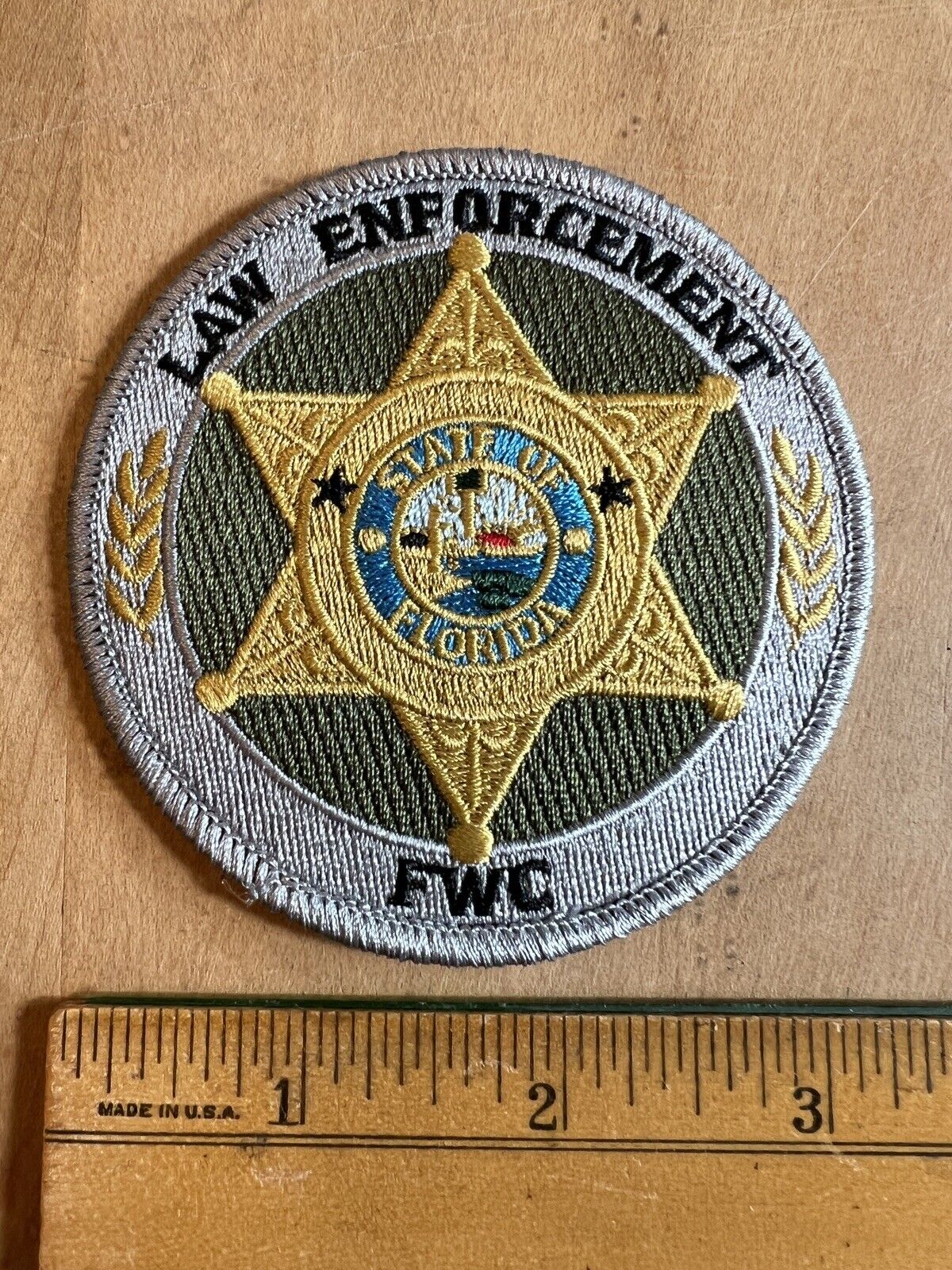 Florida FWC Fish & Wildlife Conservation Commission Police Patch Law Enforcement
