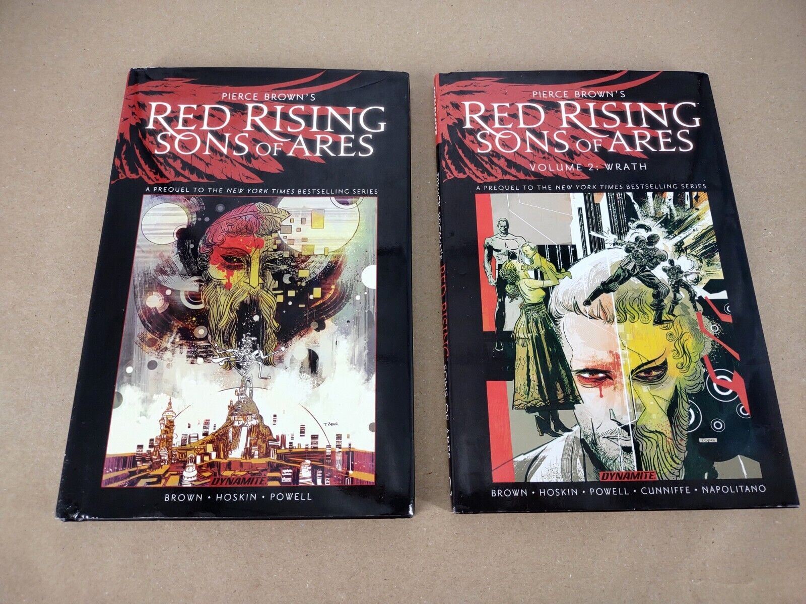 Pierce Brown’s Red Rising: Sons of Ares  Vol 1 & 2(Dynamite Entertainment, 2018)