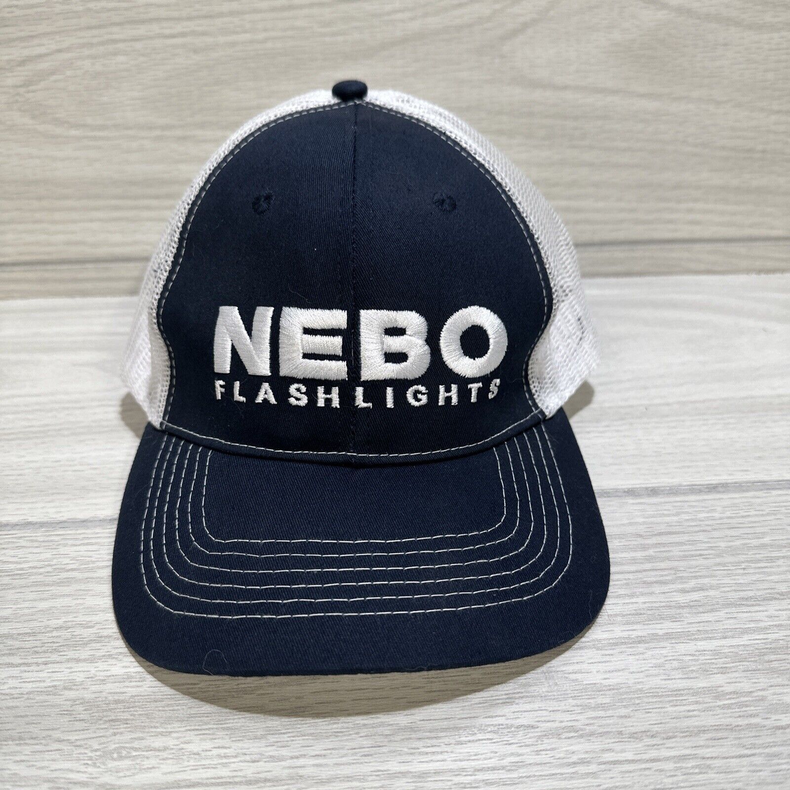 NEBO Tools Flashlight Blue Adjustable Baseball Cap Hat
