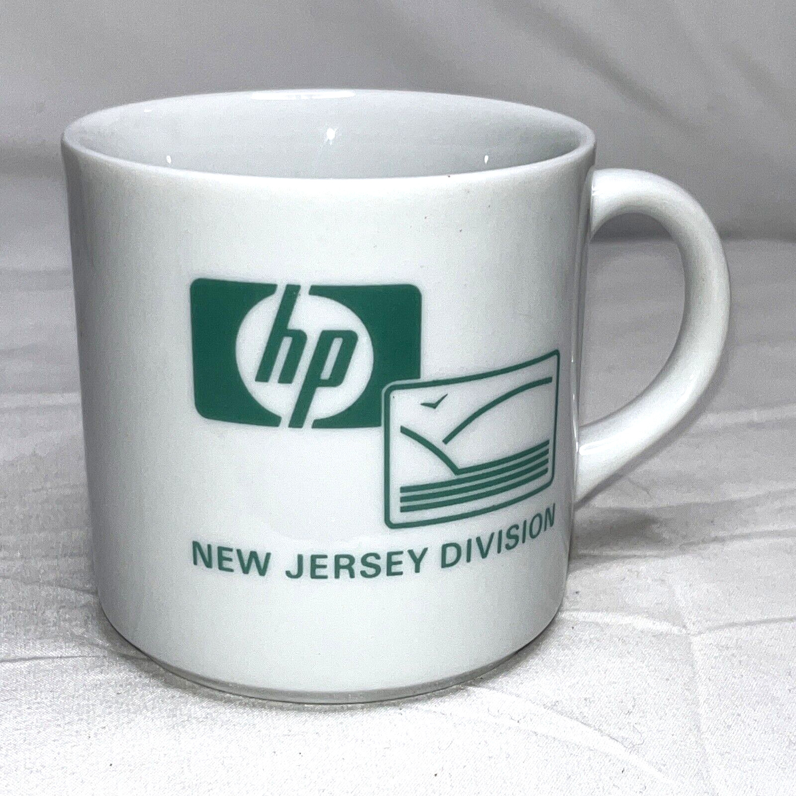 HP Coffee Mug Hewlett Packard New Jersey Division Ceramic 12 Oz