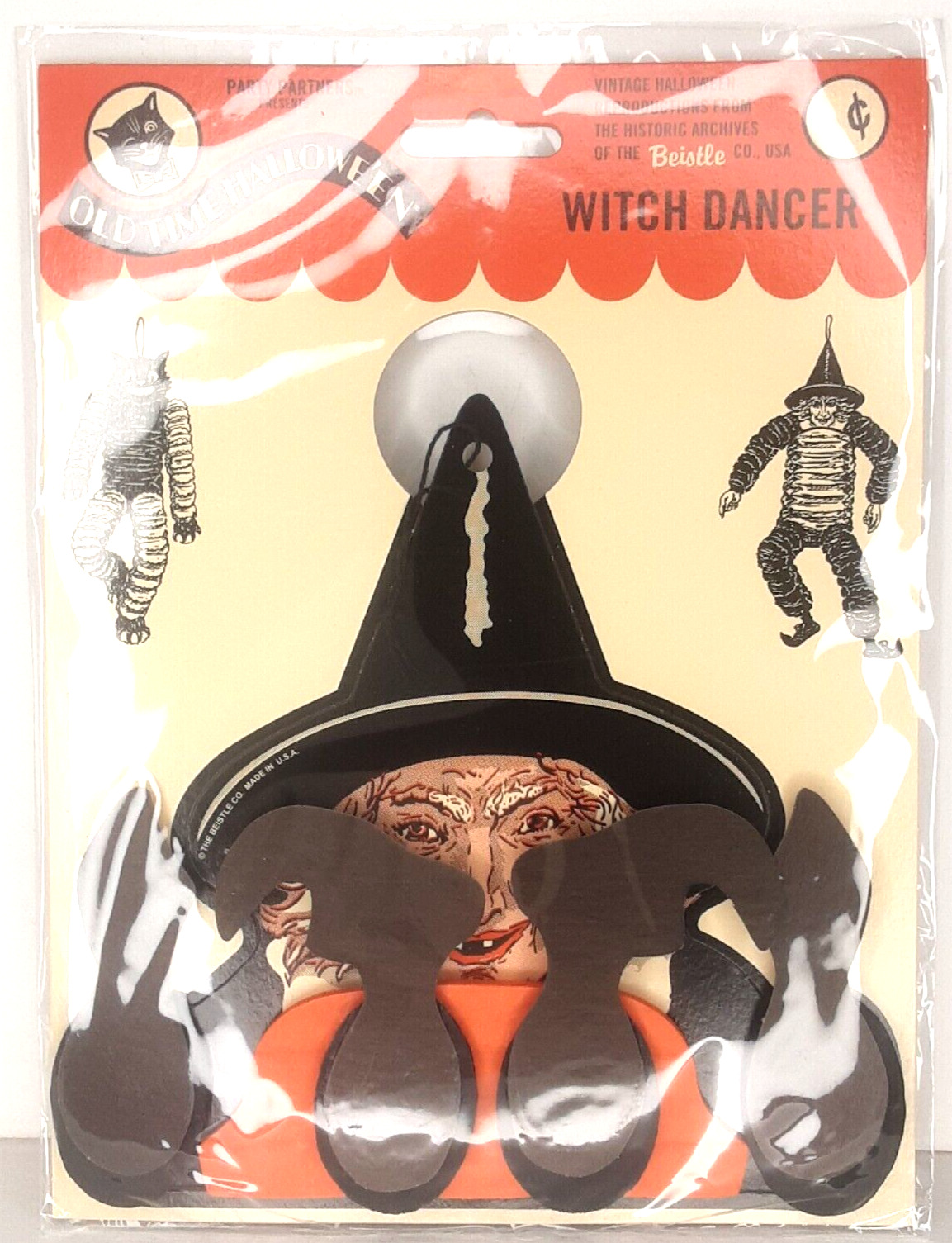 Halloween Party Partners Beistle Witch Dancer Tissue Honeycomb Decoration Sealed