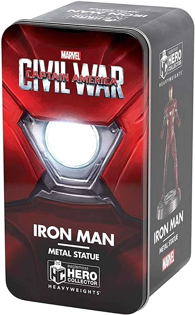 Captain America Civil War IRON MAN Heavyweights 1:18 Die-Cast Metal Statue NEW