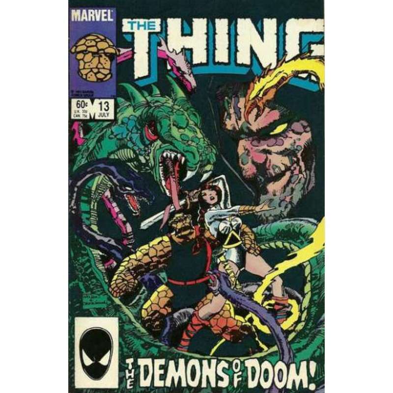 Thing (1983 series) #13 in Very Fine condition. Marvel comics [z^