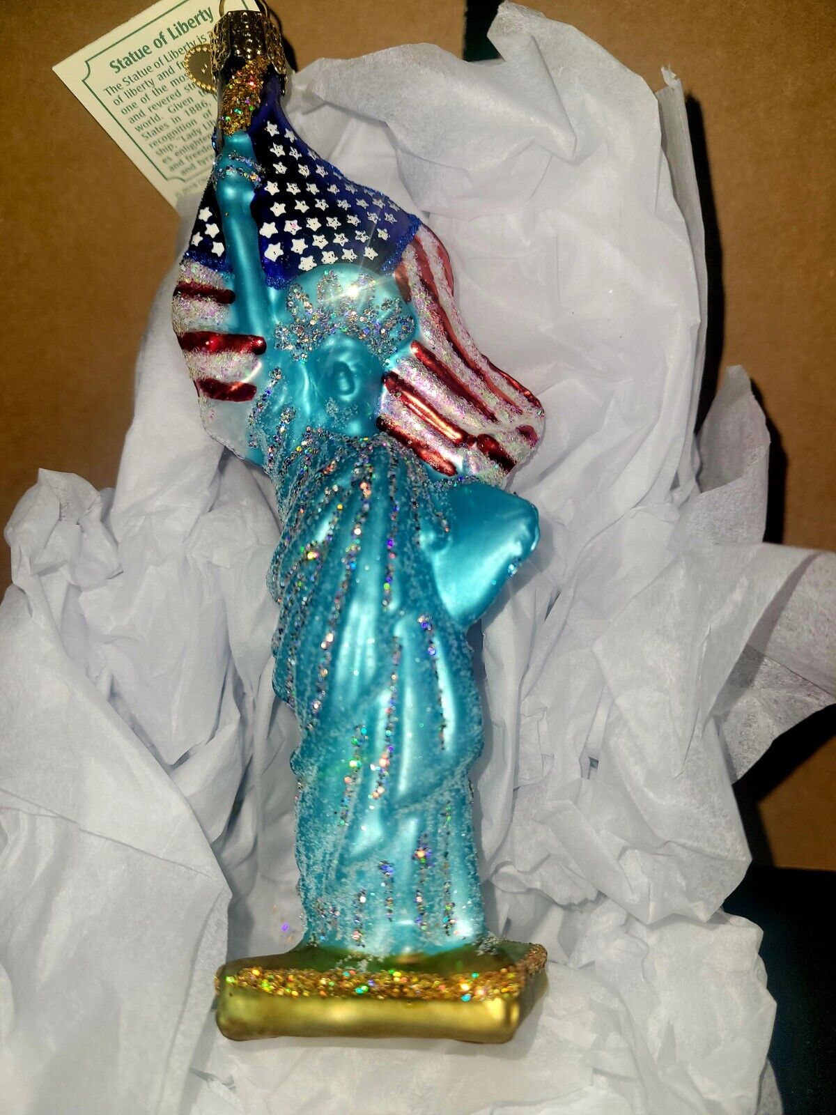 Old World Christmas Statue Of Liberty