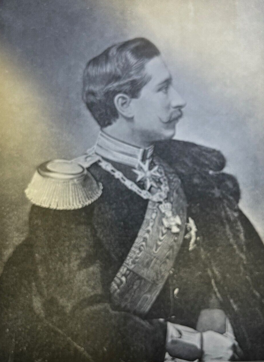 1891 Vintage Magazine Print Emperor William I of Germany