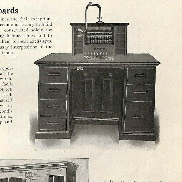 Scarce 1912 American Electric Company Magneto Telephone Switchboard Catalog 80pp