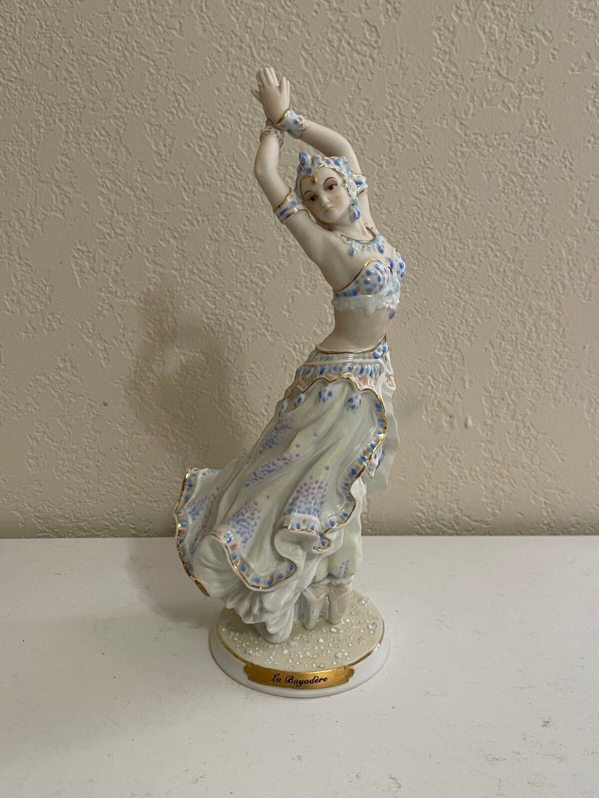 1996 Enesco by Pearl Prima La Bayadera Ballet Dancer Porcelain Figurine