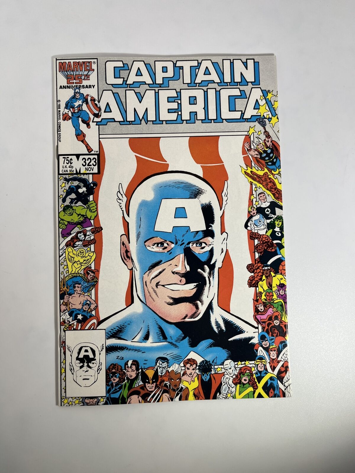 Captain America #323 (1986) in 9.6 Near Mint+