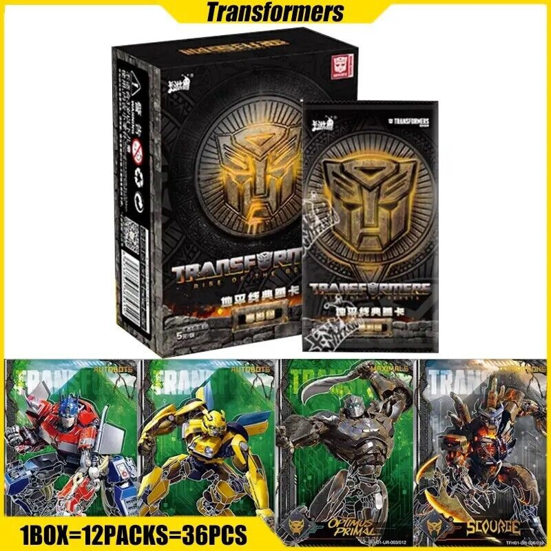 OFFICIAL Kayou Hasbro Transformers Rise of The Beasts Trading Card Booster Box