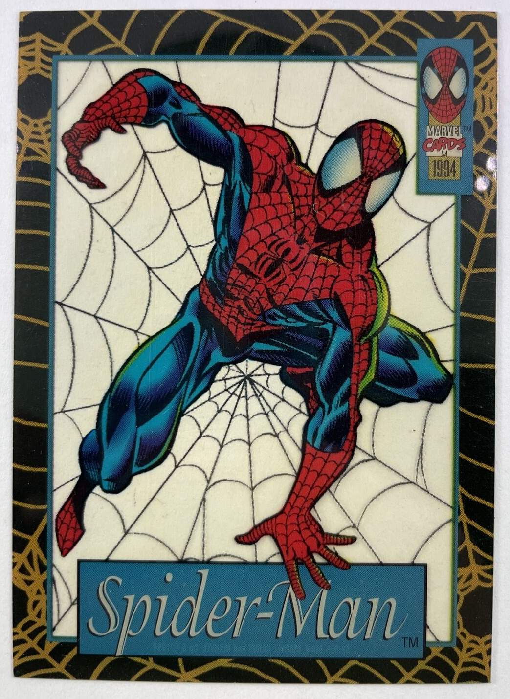 1994 Fleer Amazing Spider-Man Suspended Animation Spider-Man 1 of 12 Acetate