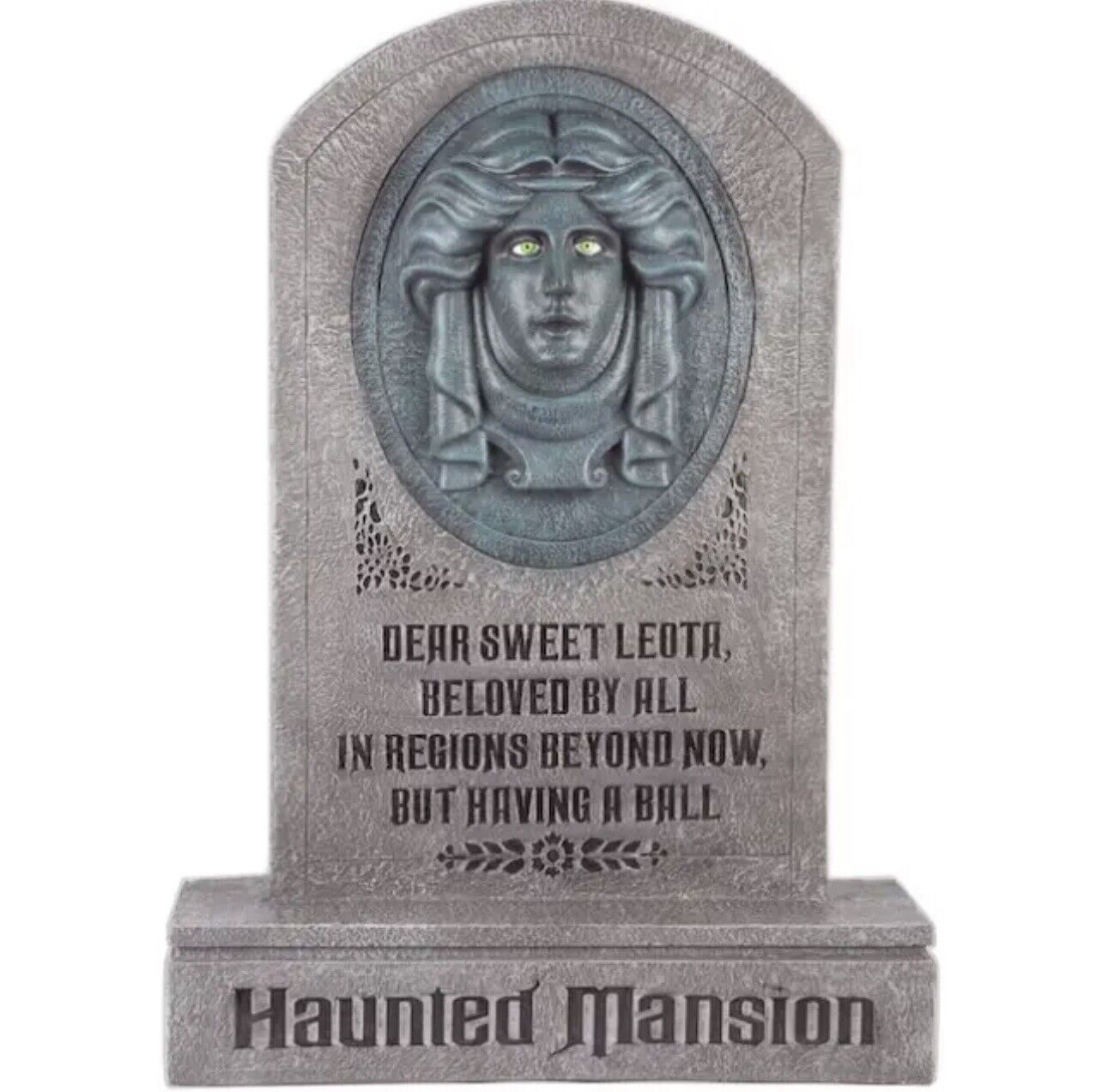 Disney Haunted Mansion Madame Leota Animated Tombstone 2023 with sounds