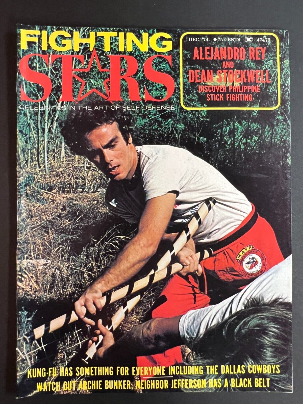 Fighting Stars Magazine #8 Dean Stockwell Rainbow Publications 1974