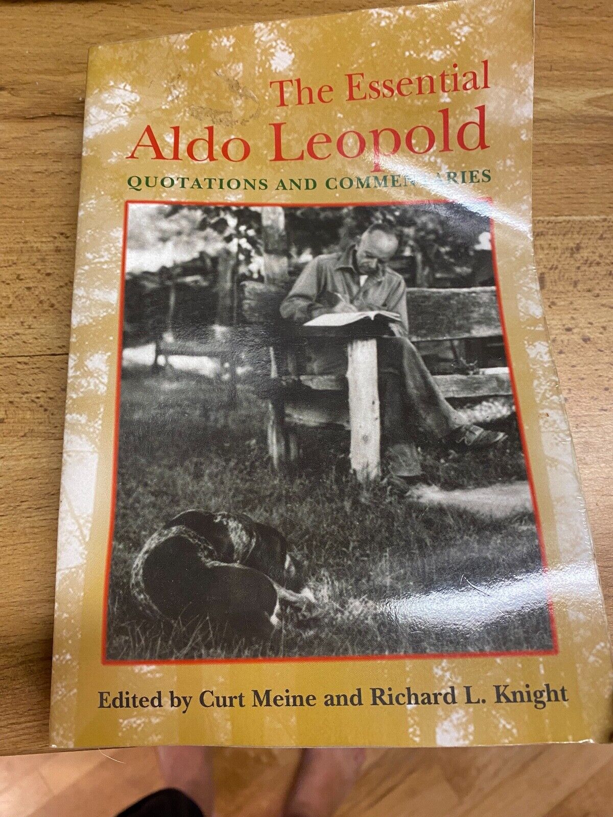 Book The essential Aldo Leopold Edited by Curt Maine & Richard L Knight PB 1999