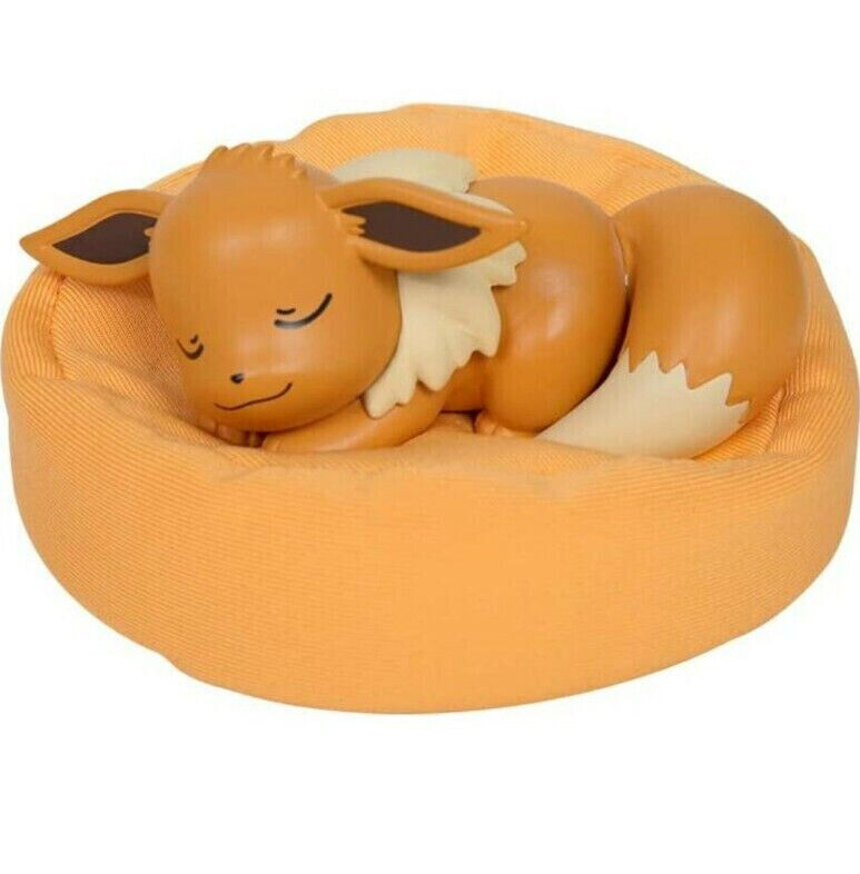 Pokemon Eevee Starry Dream Series Sleeping Figure Plush Cushion Buddy Toy Gift