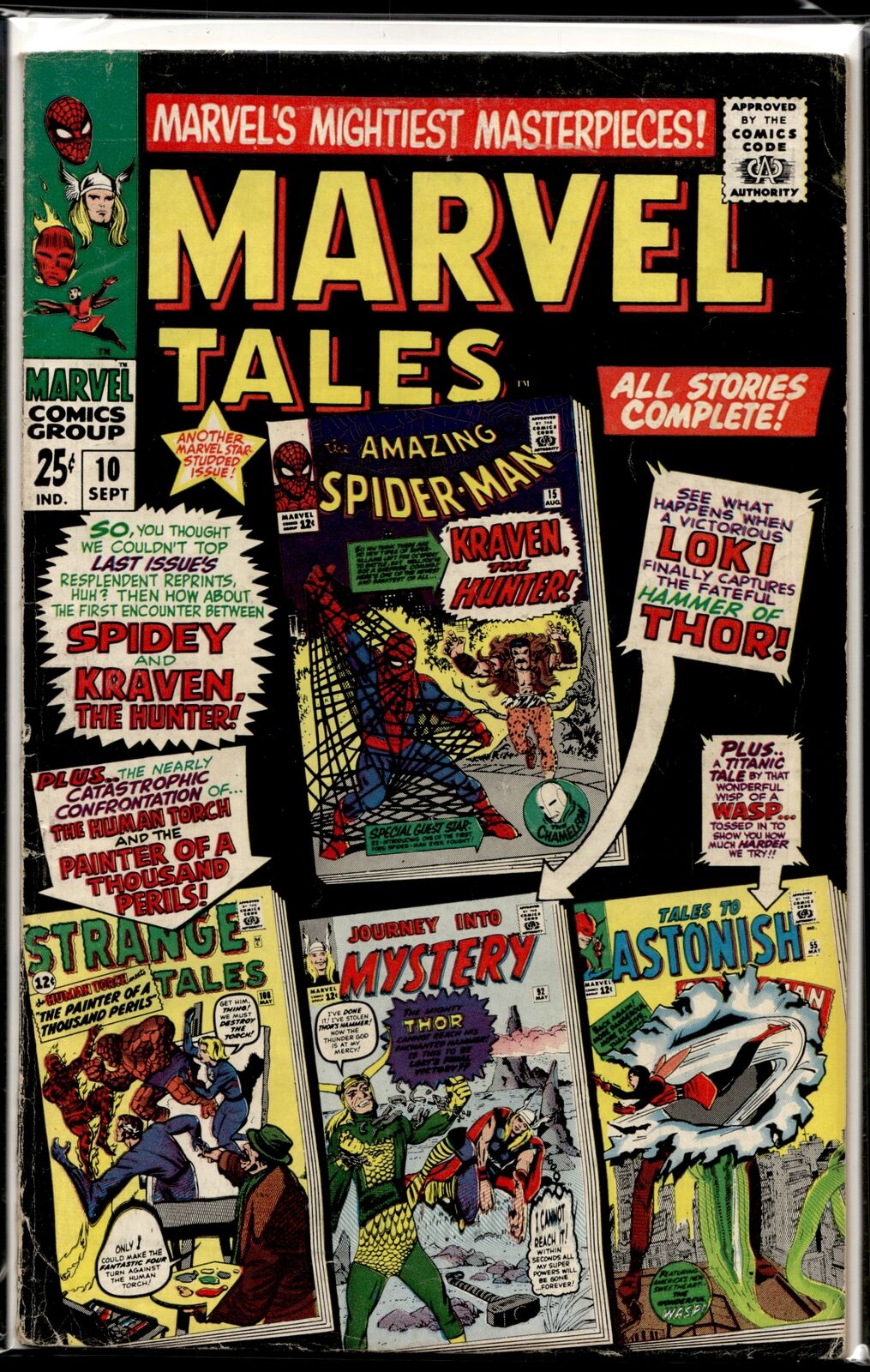 1967 Marvel Tales #10 Marvel Comic