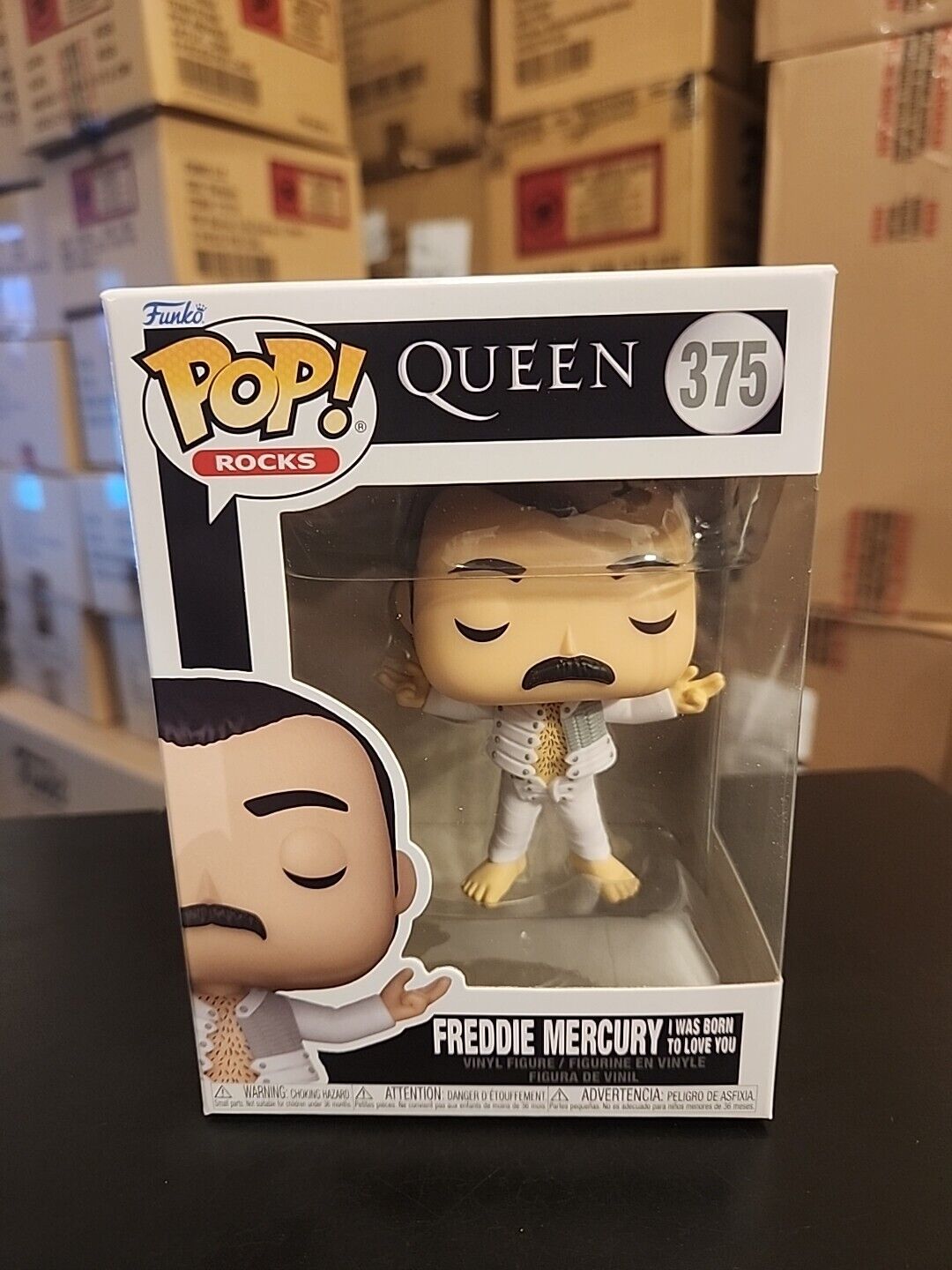 Freddie Mercury (Queen) (I Was Born To Love You) Funko Pop Rocks - Mint