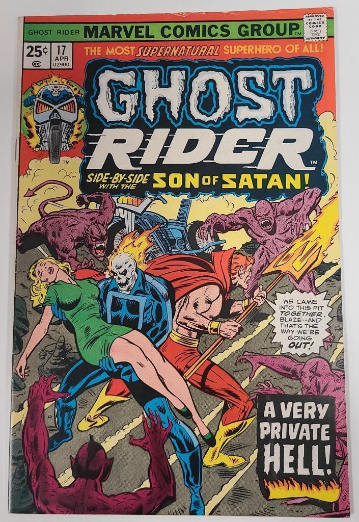Ghost Rider #17 April Comic Book VF