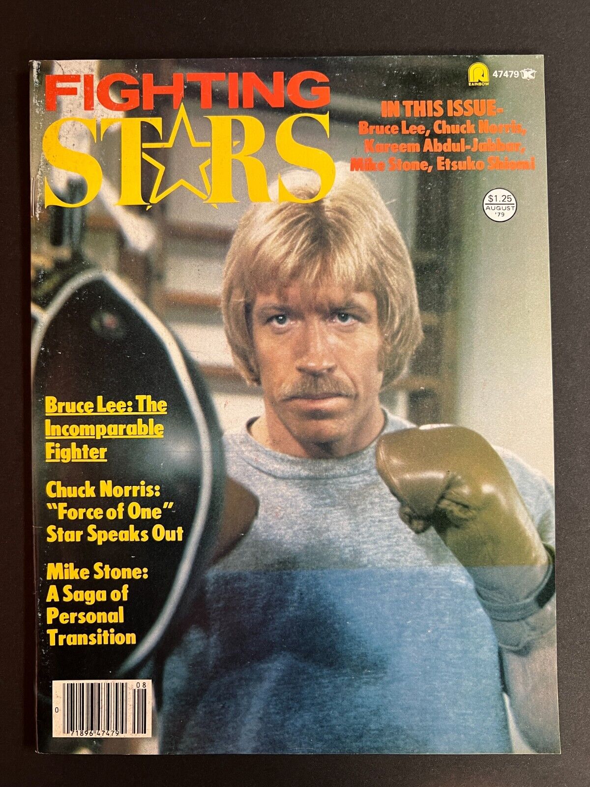 Fighting Stars Magazine Vol VI #4 Chuck Norris Rainbow Publications 1979