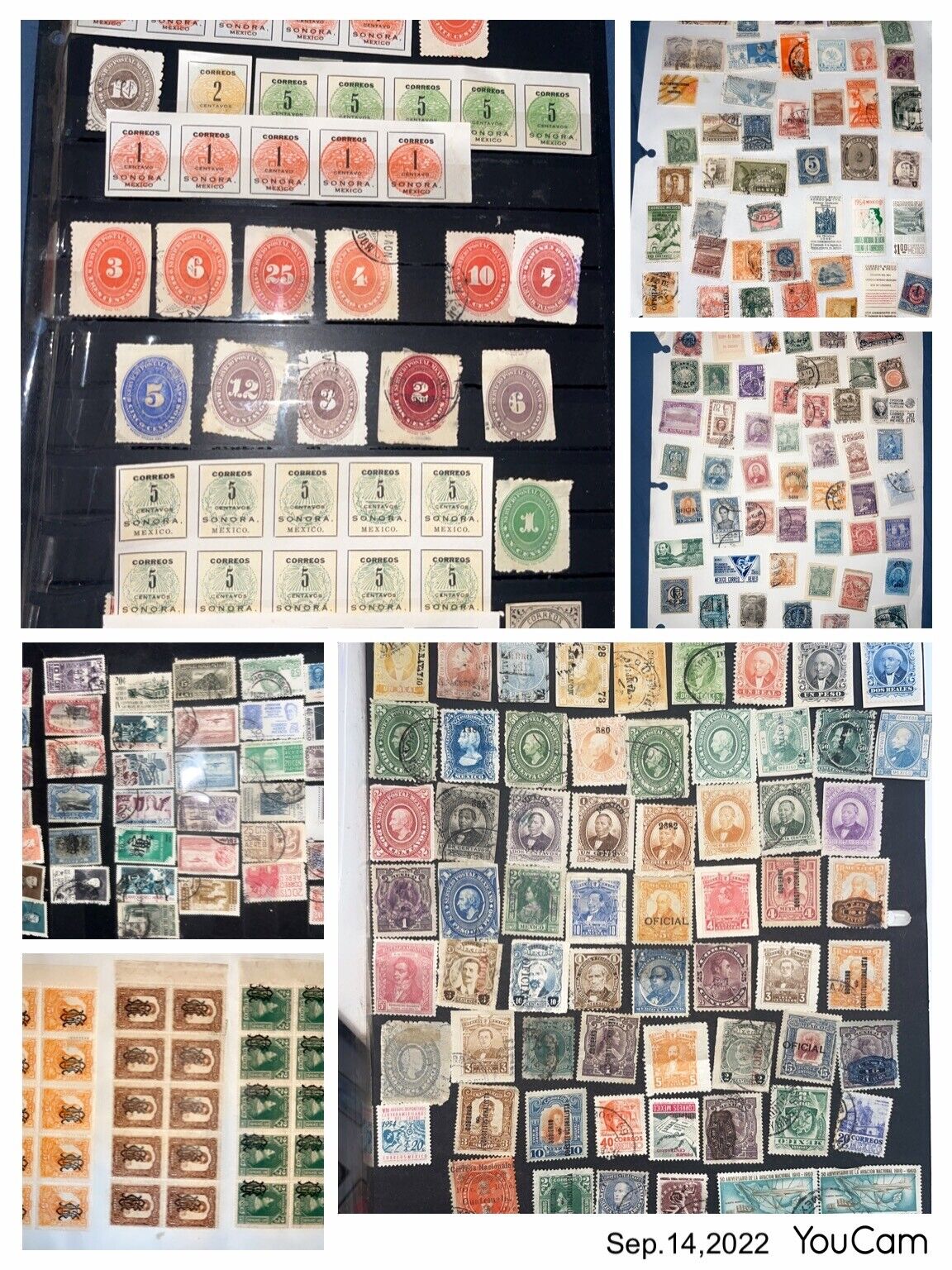 Very rare mexico stamps from the 1800-1900’s
