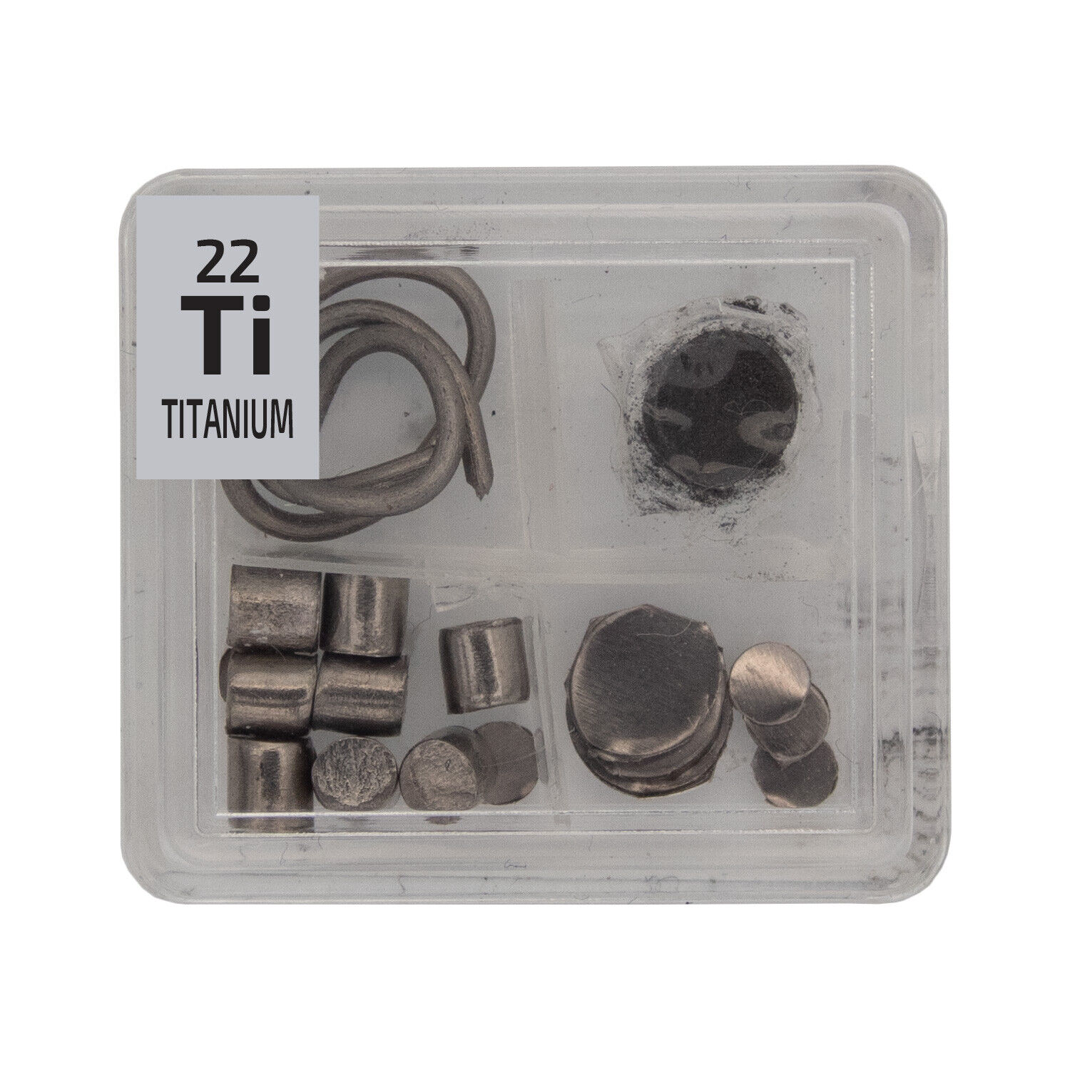 Titanium Metal Wire Powder Pellets Foil Quad Element Tile Pure - Periodic Table