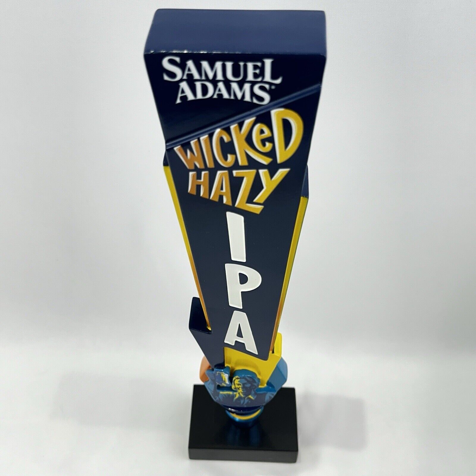 Samuel Sam Adams Wicked Hazy IPA Beer Tap Handle 12” Tall - Brand New In Box