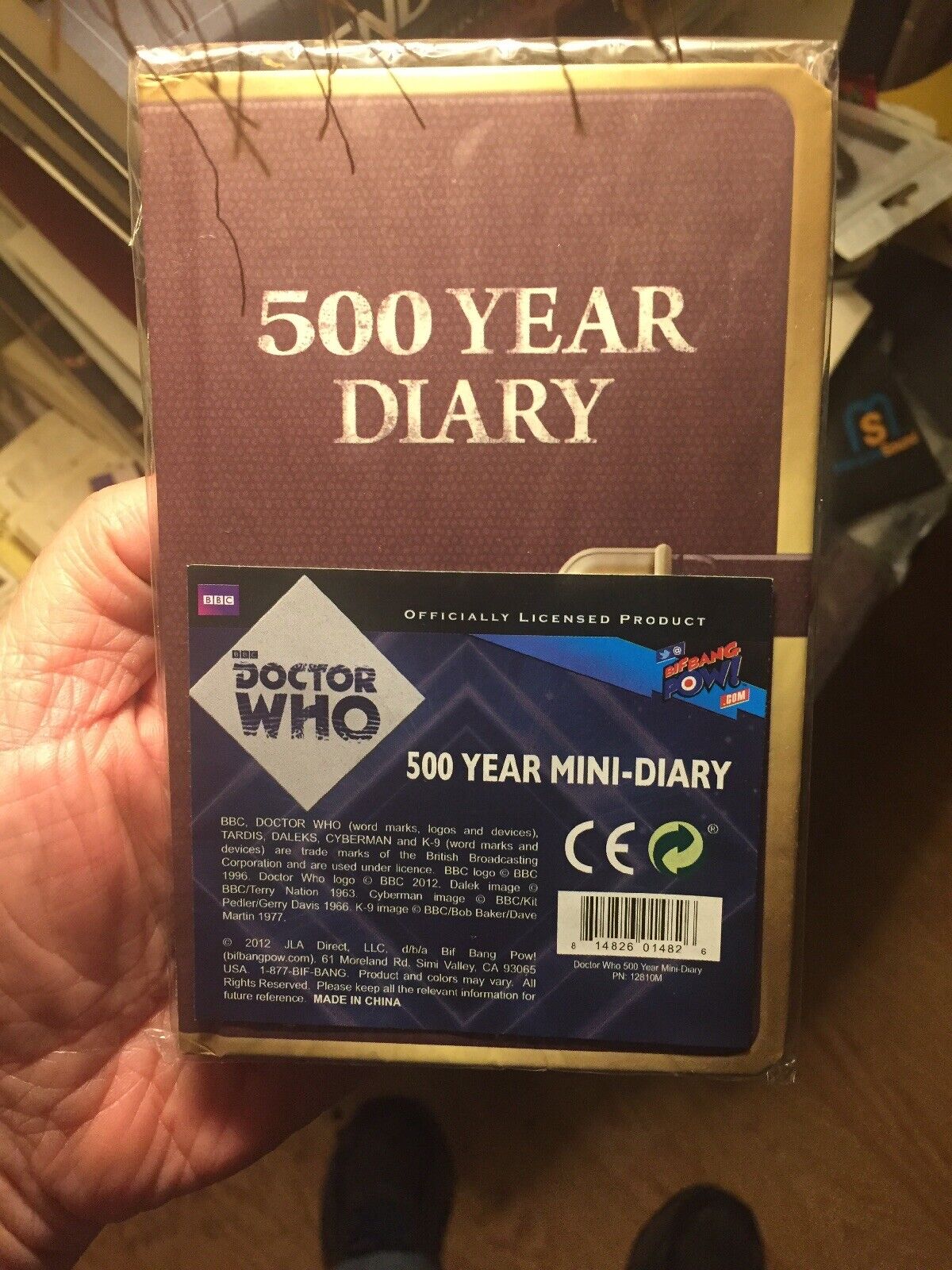 Dr. Who 500 Year Mini Journal BBC Sealed NIB
