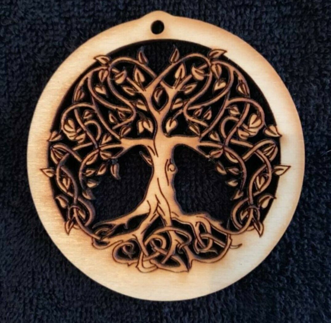 Tree of Life Ornament~ Wood~ Personalized FREE