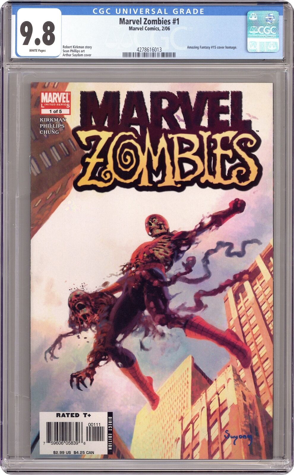 Marvel Zombies 1A 1st Printing CGC 9.8 2006 4278616013
