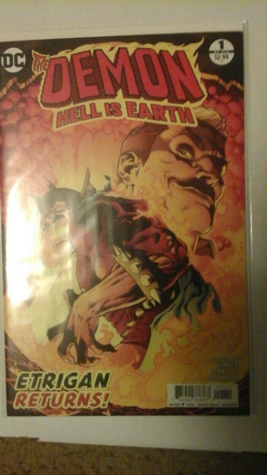 Demon Hell is Earth #1 2018 NM DC COMICS first printing