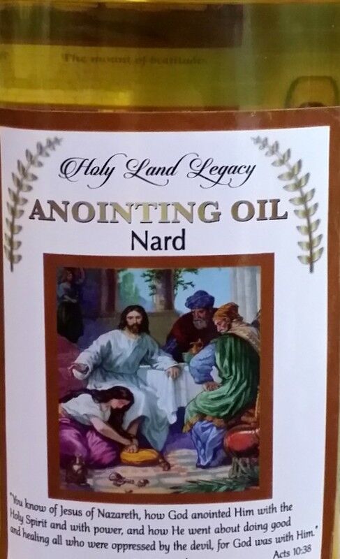 Jerusalem Anointing Oil NARD,Spikenard 1000 ml 33.8 oz  1 liter  EXCLUSIVE 