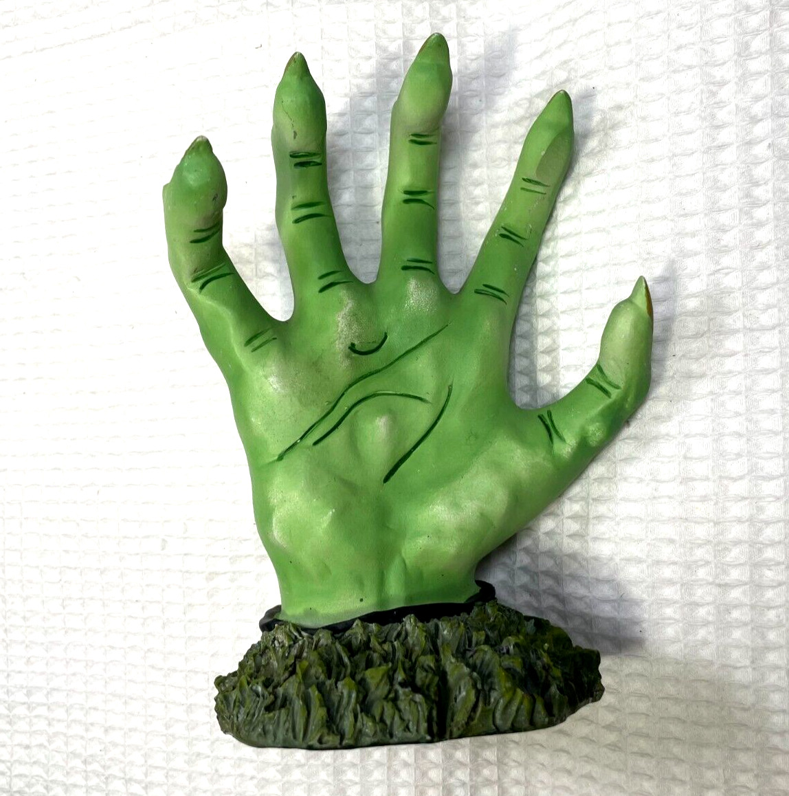 Zombie Green Hand Resin Statue 6.5\