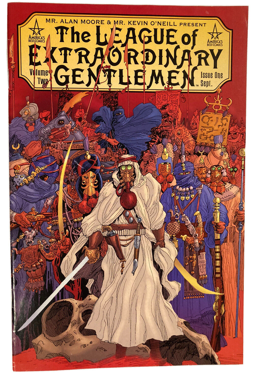 League Of Extraordinary Gentlemen VOL. 2 # 1 by Alan Moore Comic Sept. 2002