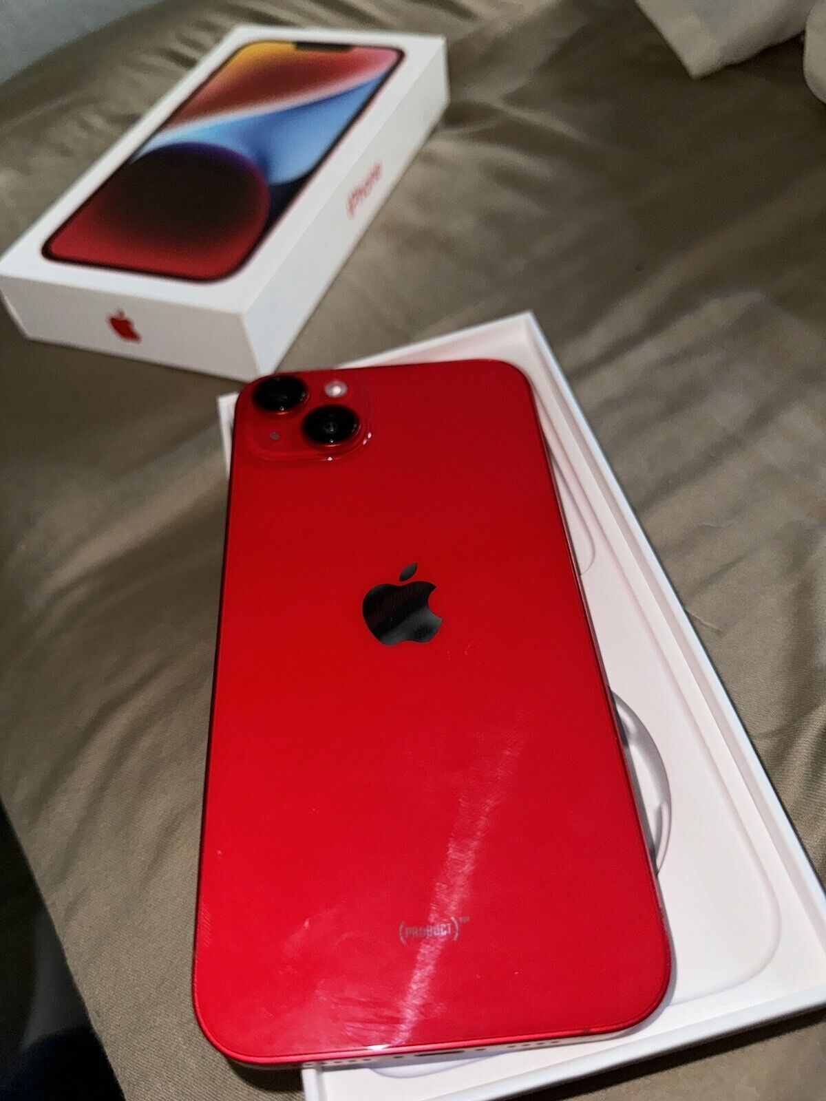 iPhone 14 Plus Product Red 500gb AT&T photo