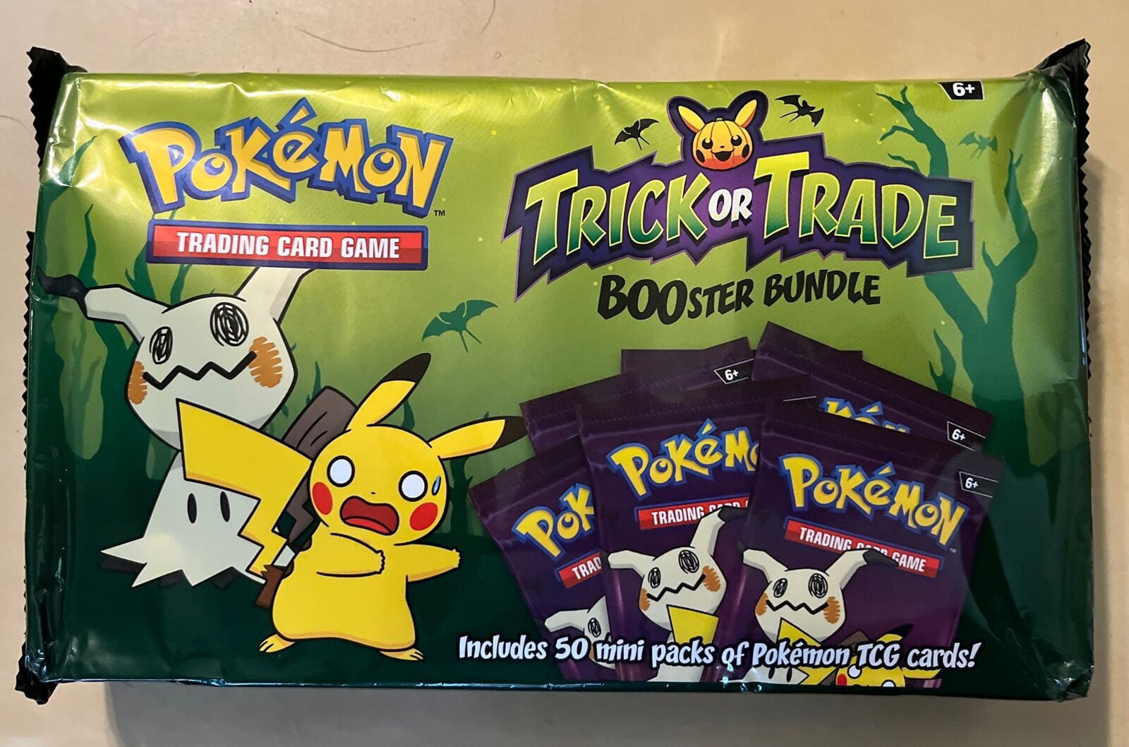 Pokémon halloween trick or trade booster bundle pack 2023
