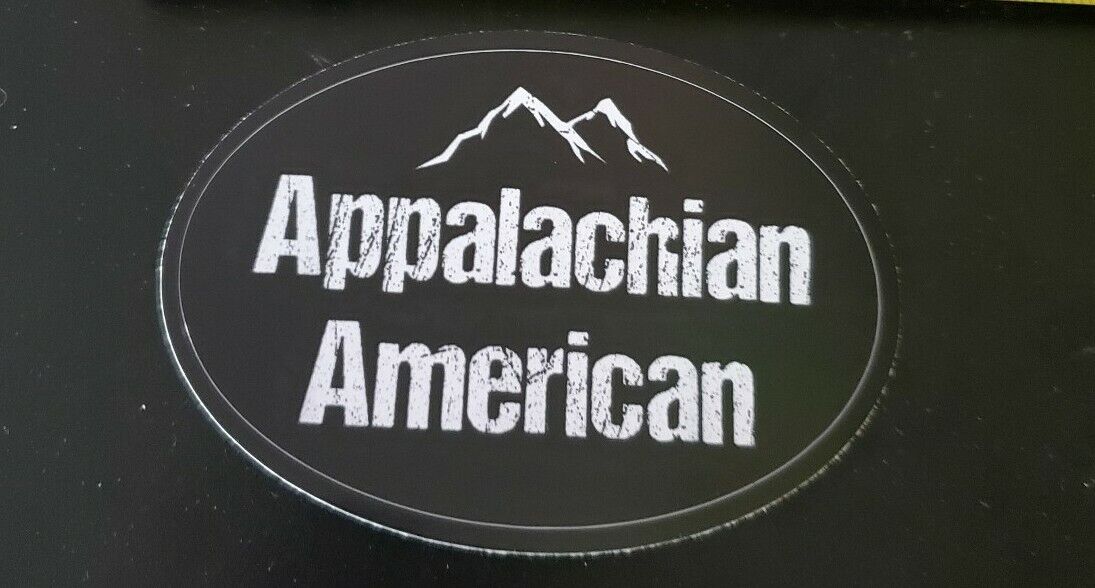 Appalachian American Euro Style Oval Sticker Dukes of Hazzard Johnny Knoxville