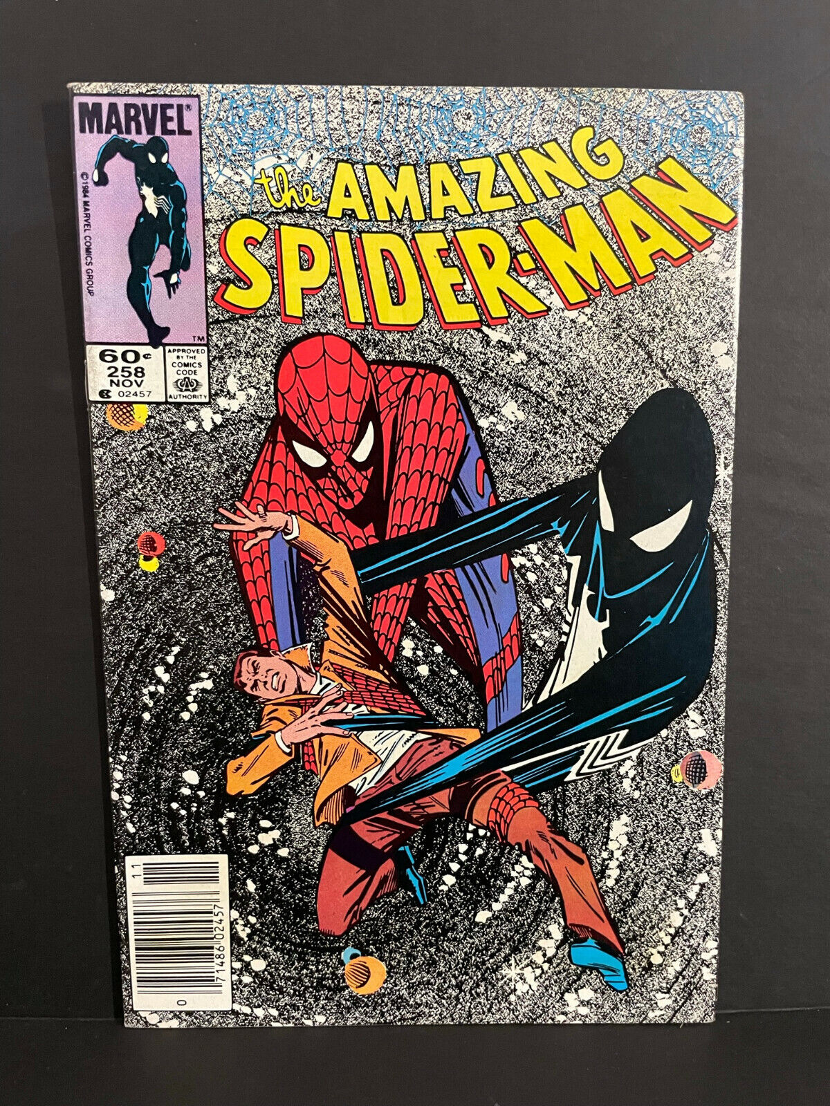 The Amazing Spider-Man # 258, Alien Smybiote Discovered (Marvel 1984)