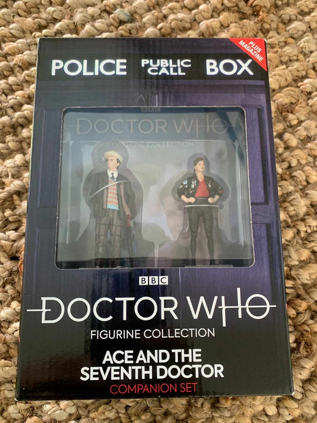 Eaglemoss Hero Collector Doctor Who Companion Set Ace and the Seventh Doctor