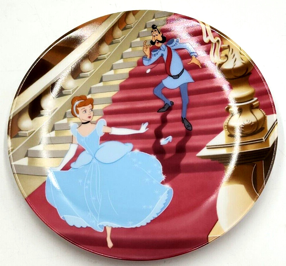 Disney Cinderella, Knowles Collector Plate, At the Stroke of Midnight, #3462B