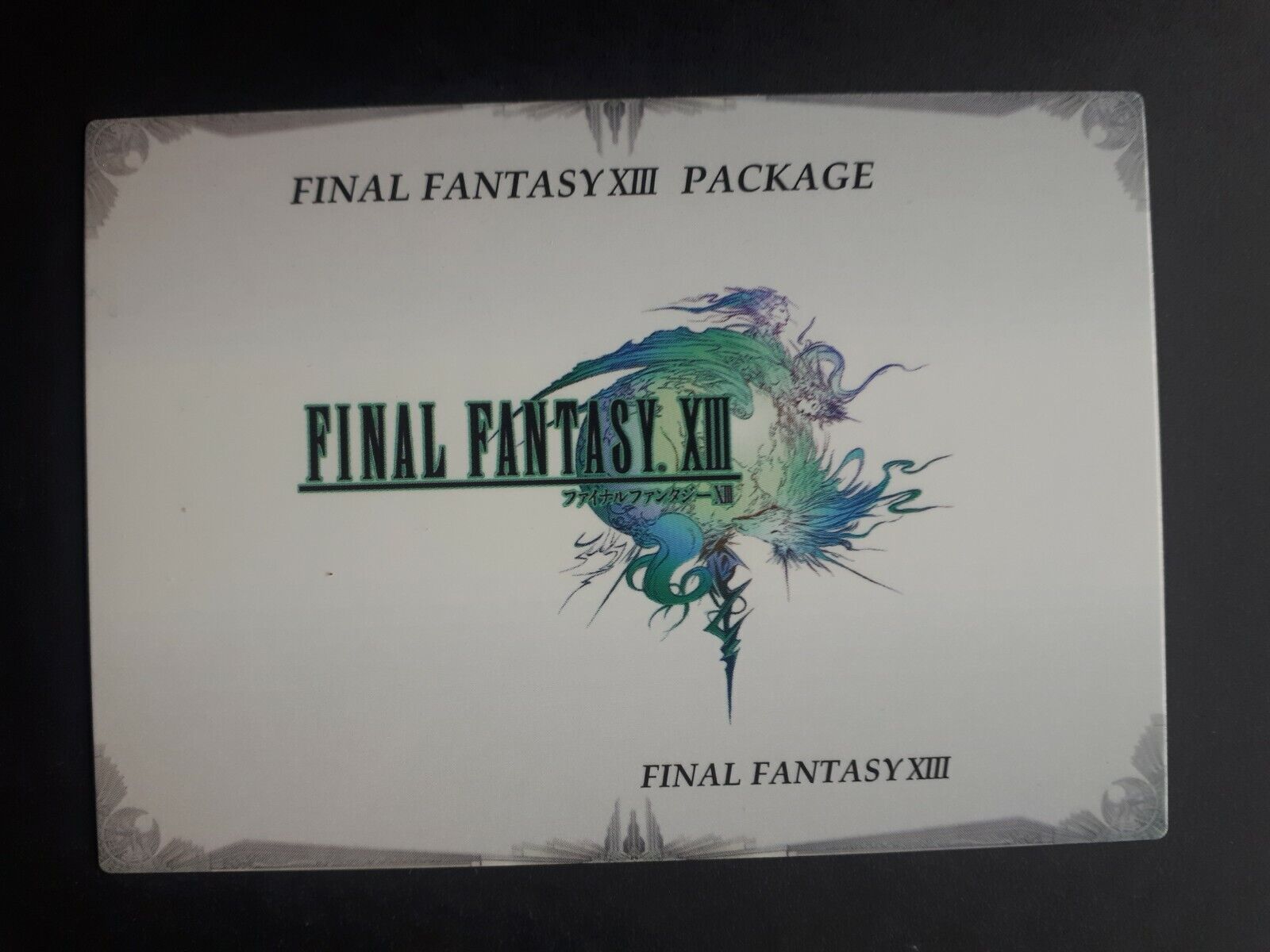 Final Fantasy Art Museum Kai - Final Fantasy 13 - Unit Card / Single Card