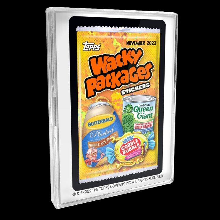 2022 Wacky Packages All New Monthly Series November Base Set (21 Cards)