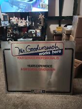 Mr Goodwrench Gm General Motors Metal Sign Original Uncleaned Gas Oil Rare 🔥 picture