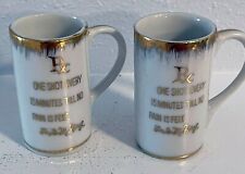 Two Vintage Shot Glasses RX one shot/every 15 minutes Dr. I. M. High 1960s picture