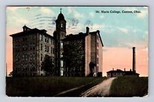 Canton OH-Ohio, Mt. Marie College Campus, Antique Vintage c1913 Postcard picture