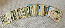 SUPER COOL Lot of 22 Random Vintage Postcards from Early 1900s Some w/Postmarks picture