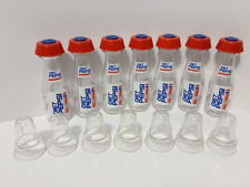 Vintage 1992 Diet Pepsi Baby Bottles - Lot of 7 - Munchkin Bottling Inc. 6 oz picture