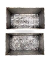 ✨VTG Two Starburst Ovenex Loaf Pans N-47 1 1/2 LB - Made in the USA picture