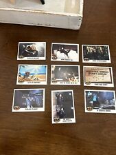 Vintage 1989 Batman Movie Trading Card Lot Of 9 Cards, AMAZING CONDITION picture
