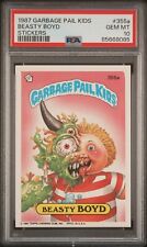 1987 Topps Garbage Pail Kids Series 9 OS9 Beasty Boyd 355a Card PSA 10 GEM MINT picture