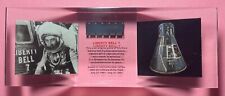 LIBERTY BELL 7 GRISSOM MERCURY FLOWN RECOVERED FILM ARTIFACT RELIC IN LUCITE 🚀 picture