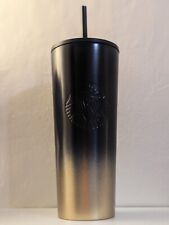 2021 Disney Parks Starbucks Tumbler 50th Anniversary Black & Gold Luxe New picture